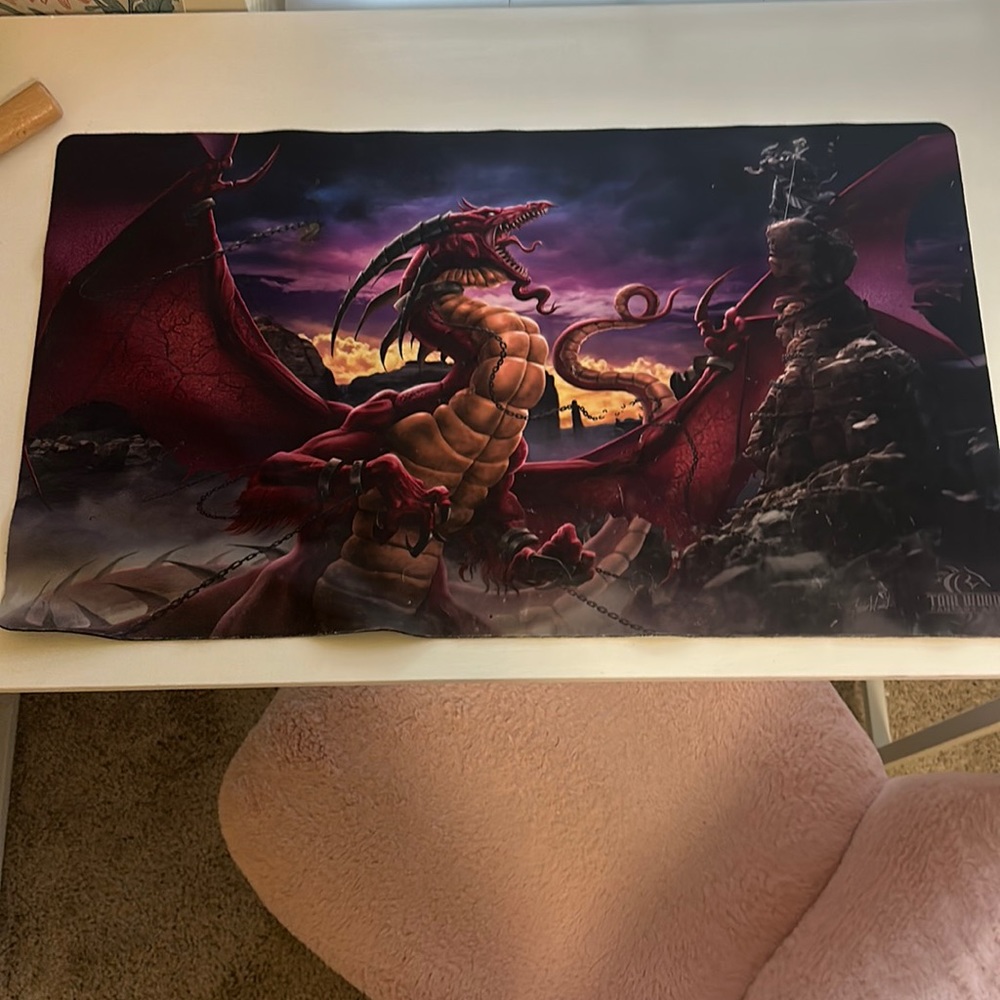 Tom Wood Fantasy Art Desk Cover Mouse Pad Card Pad